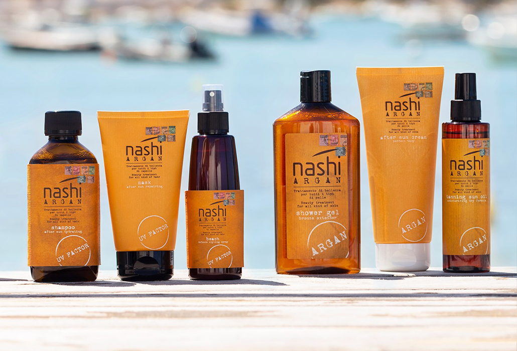 Prodotti Solari Nashi Argan Cagliari - RP Parrucchieri Pirri